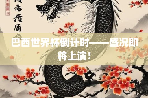 巴西世界杯倒计时——盛况即将上演！