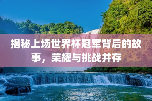 揭秘上场世界杯冠军背后的故事，荣耀与挑战并存